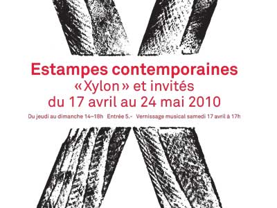 Xylon, exposition d'art contemporain de l’association la Nef